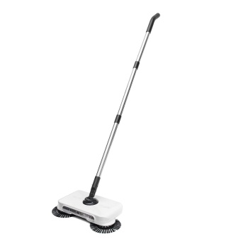 Lazy Automatic Hand Push Sweeper Broom Household Cleaning Without Electricity White Lazy Automatic Hand Push Sweeper Broom Household Cleaning Without Electricity White