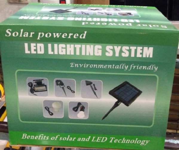 Lotte Solar Powered LED Lighting System ไฟ LED พลังงานแสงอาทิตย์