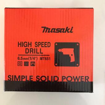 ดูภาพ MASAKI สว่านไฟฟ้า รุ่น MT-651 เพิ่มเติม MASAKI สว่านไฟฟ้า รุ่น MT-651