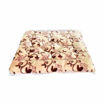 Nanapan เบาะนั่งกำมะหยี่หนา ตกแต่งบ้าน 55x55 ซม. ลายดอกไม้ Nanapan เบาะนั่งกำมะหยี่หนา ตกแต่งบ้าน 55x55 ซม. ลายดอกไม้