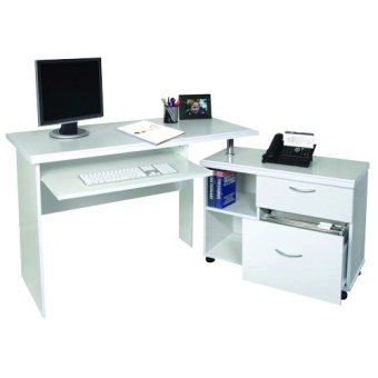 PT โต๊ะทำงานเข้ามุม ขนาด 120 ซม. รุ่น TC-141 (สีขาว) PT โต๊ะทำงานเข้ามุม ขนาด 120 ซม. รุ่น TC-141 (สีขาว)