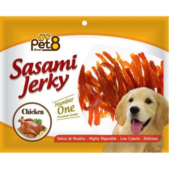SASAMI JERKY TENDERLOIN CHICKEN SLIDE 300 G. สันในไก่เจอกี้สไลด์ 150G.X2แพค SASAMI JERKY TENDERLOIN CHICKEN SLIDE 300 G. สันในไก่เจอกี้สไลด์ 150G.X2แพค