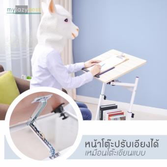 Shabby Chic โต๊ะวางโน๊ตบุ๊ค ที่วางโน๊ตบุ๊ค(รุ่น05X80-ขนาด85cm.สีไม้โอ๊ค) โต๊ะเขียนแบบ ปรับสูง-ต่ำ May 2018 - 3 Shabby chic โต๊ะวางโน๊ตบุ๊ค ที่วางโน๊ตบุ๊ค(รุ่น05X80-ขนาด85cm.สีไม้โอ๊ค) โต๊ะเขียนแบบ ปรับสูง-ต่ำ - 3