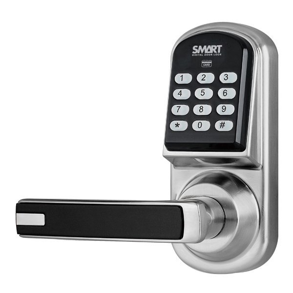 SMART Digital door lock กลอนประตูดิจิตอล รุ่น MF200s (สีเงิน)
มือจับซ้าย