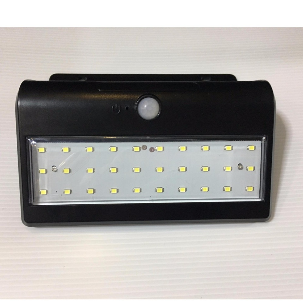 Solar motion sensor light  30LED ไฟติดผนังโซล่าเซลล์พลังงานแสงอาทิตย์ 30 LED  โคมไฟพลังงานแสงอาทิตย์ 30 LED