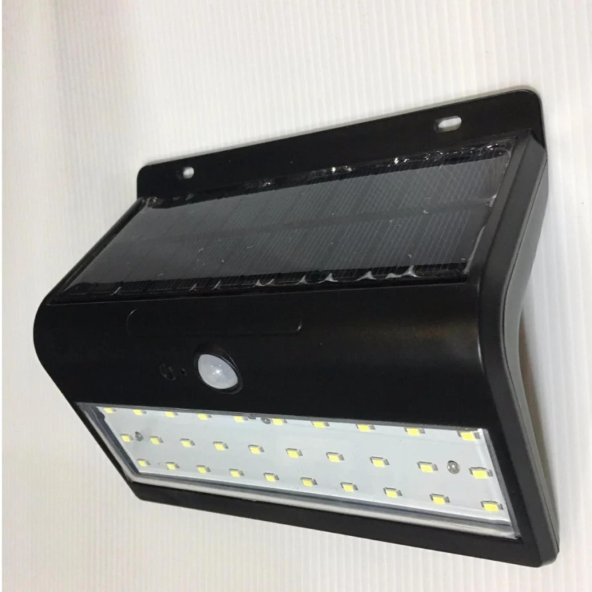 Solar Motion Sensor Wall Light ไฟพลังงานแสงอาทิตย์ 30LED
เซ็นเซอร์จับความเคลื่อนไหว โคมไฟติดผนังกันน้ำ / ไฟรักษาความปลอดภัย