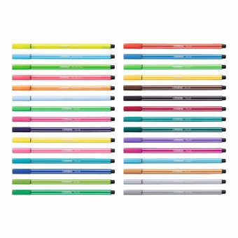 STABILO Pen 68 ปากกาสีหมึกน้ำ Fibre-Tip Pen ชุด 30 สี STABILO Pen 68 ปากกาสีหมึกน้ำ Fibre-Tip Pen ชุด 30 สี