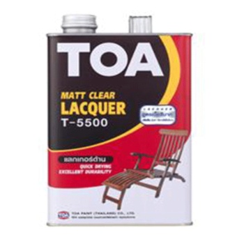 โปรโมชั่นพิเศษ TOA แล็คเกอร์ด้านT-5500 ผลิตภัณฑ์แล็กเกอร์เคลือบไม้ชนิดด้าน(กระป๋องเล็ก) เปรียบเทียบราคา TOA แล็คเกอร์ด้านT-5500 ผลิตภัณฑ์แล็กเกอร์เคลือบไม้ชนิดด้าน(กระป๋องเล็ก)