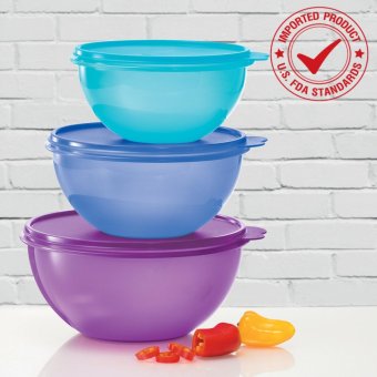 Tupperware ชามผสมทัพเพอร์แวร์ รุ่น Wonderlier (3) Tupperware ชามผสมทัพเพอร์แวร์ รุ่น Wonderlier (3)
