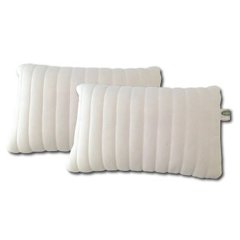 Ventry Latex Natural Touch Pillow หมอนยางพาราปั่น รุ่น Delight (สีขาว/ครีม) แพ็ค 2 ชิ้น https://th-live-01.slatic.net/p/3/ventry-latex-natural-touch-pillow-delight-2-1450663686-5306811-1-product.jpg