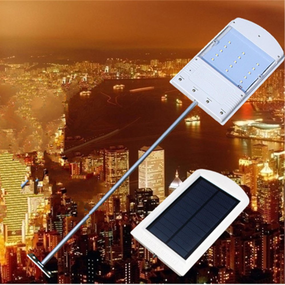 VIP Solar  OUTDOOR LIGHT โคมไฟโซล่าเซลล์ 15 LED (พร้อมขายึด) (เเสง : ขาว)