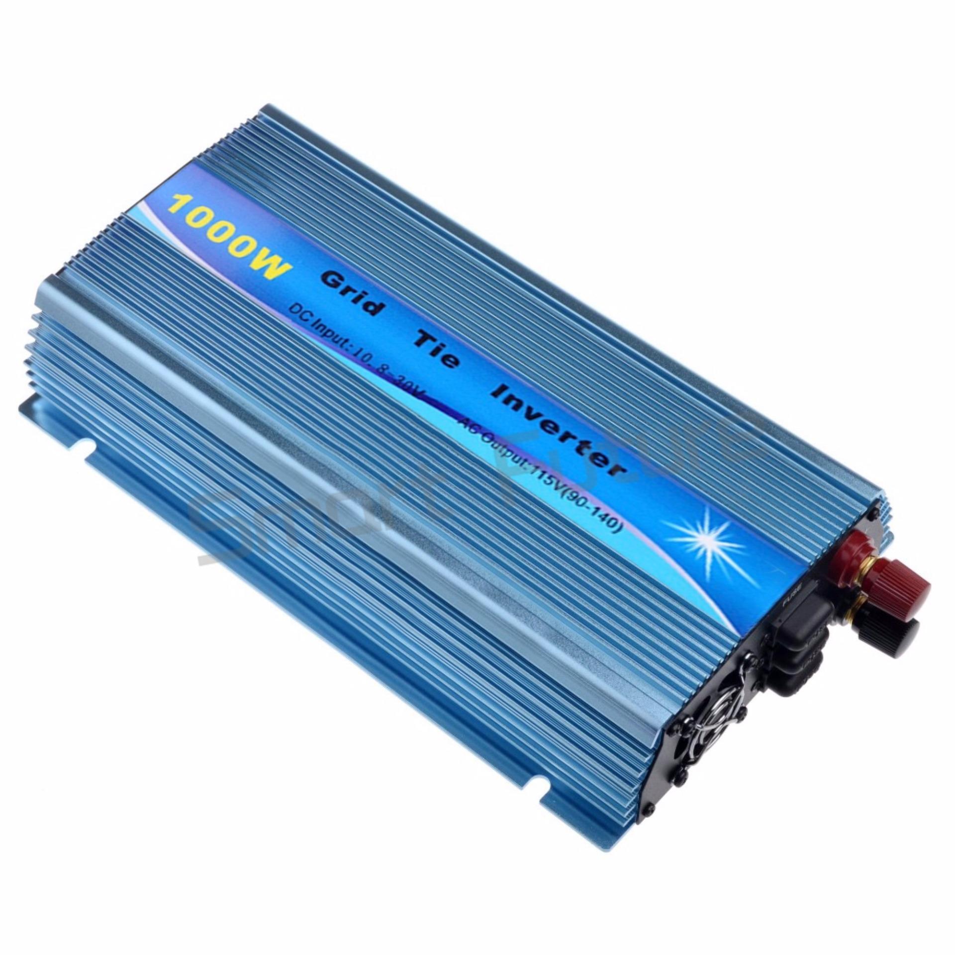 Y & H MPPT 1000 วัตต์อินเวอร์เตอร์ PURE Sine WAVE DC20V-45V TO AC190-260V ยึดแผงไมโคร INVERTER สำหรับ 24 โวลต์ 30 โวลต์ 36 โวลต์แผงโซล่าหรือระบบลม - INTL