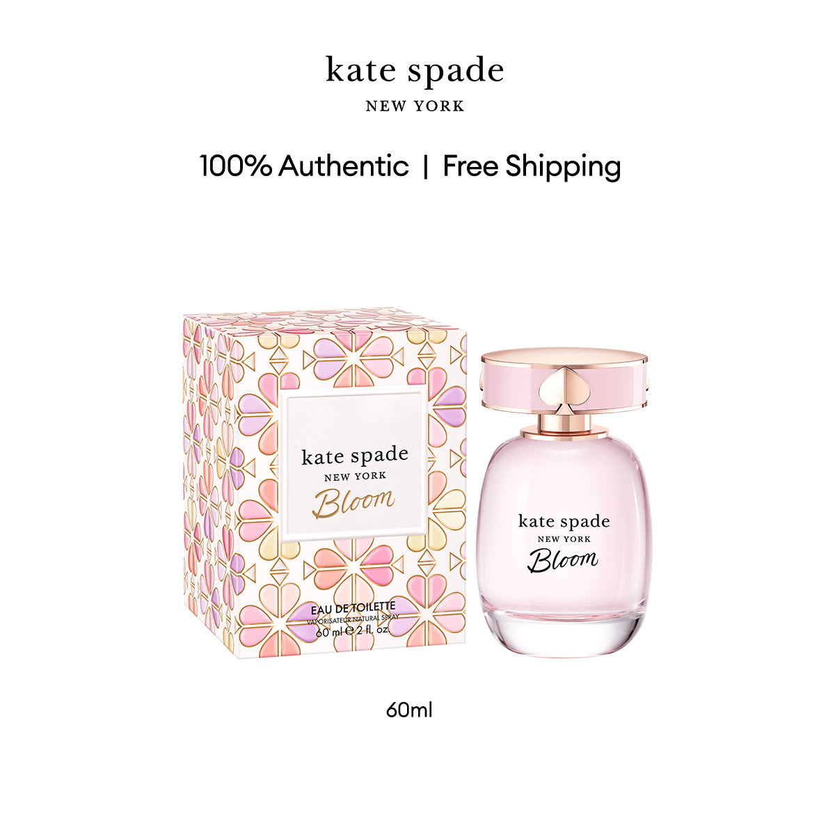 KATE SPADE BLOOM EDT 60ML ราคา 4,300 บาท*ส่งฟรี