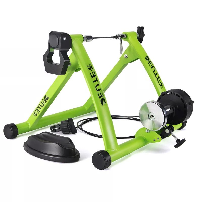 Bike Trainer เทรนเนอร์จักรยาน Bicycle Trainer 6 Speed Magnetic Resistance Cycling Rolle