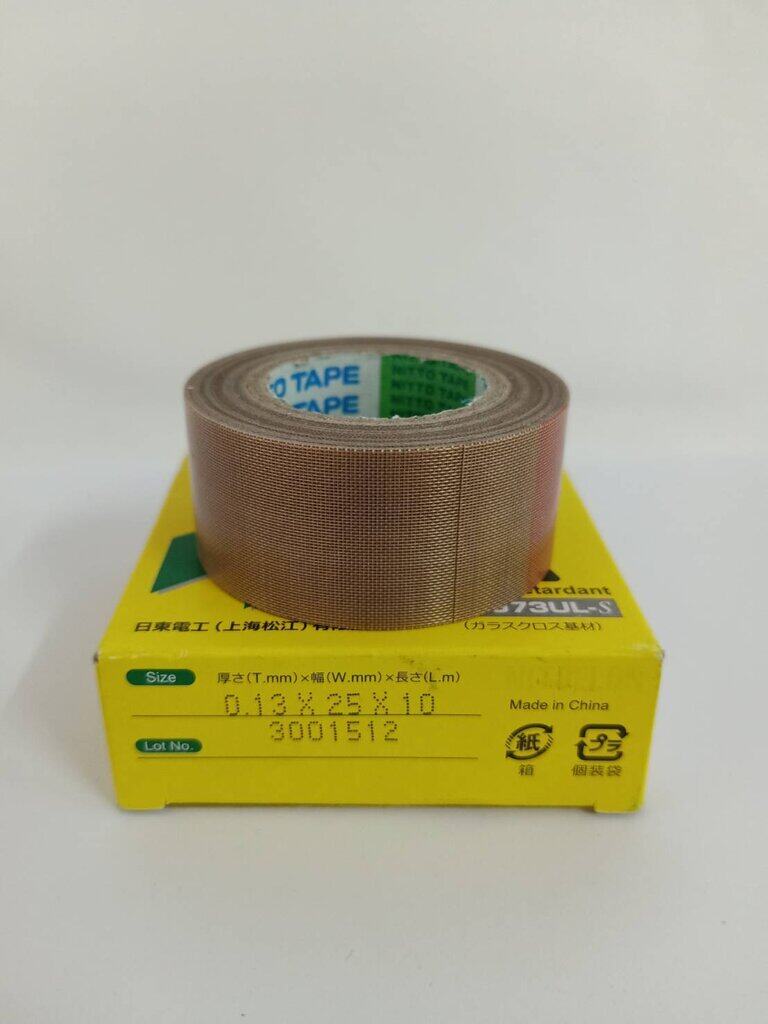 珍しい <br>日東 ふっ素樹脂粘着テープ ニトフロン粘着テープ Ｎｏ．９０３ＵＬ ０．１３ｍｍ×１９ｍｍ×１０ｍ 