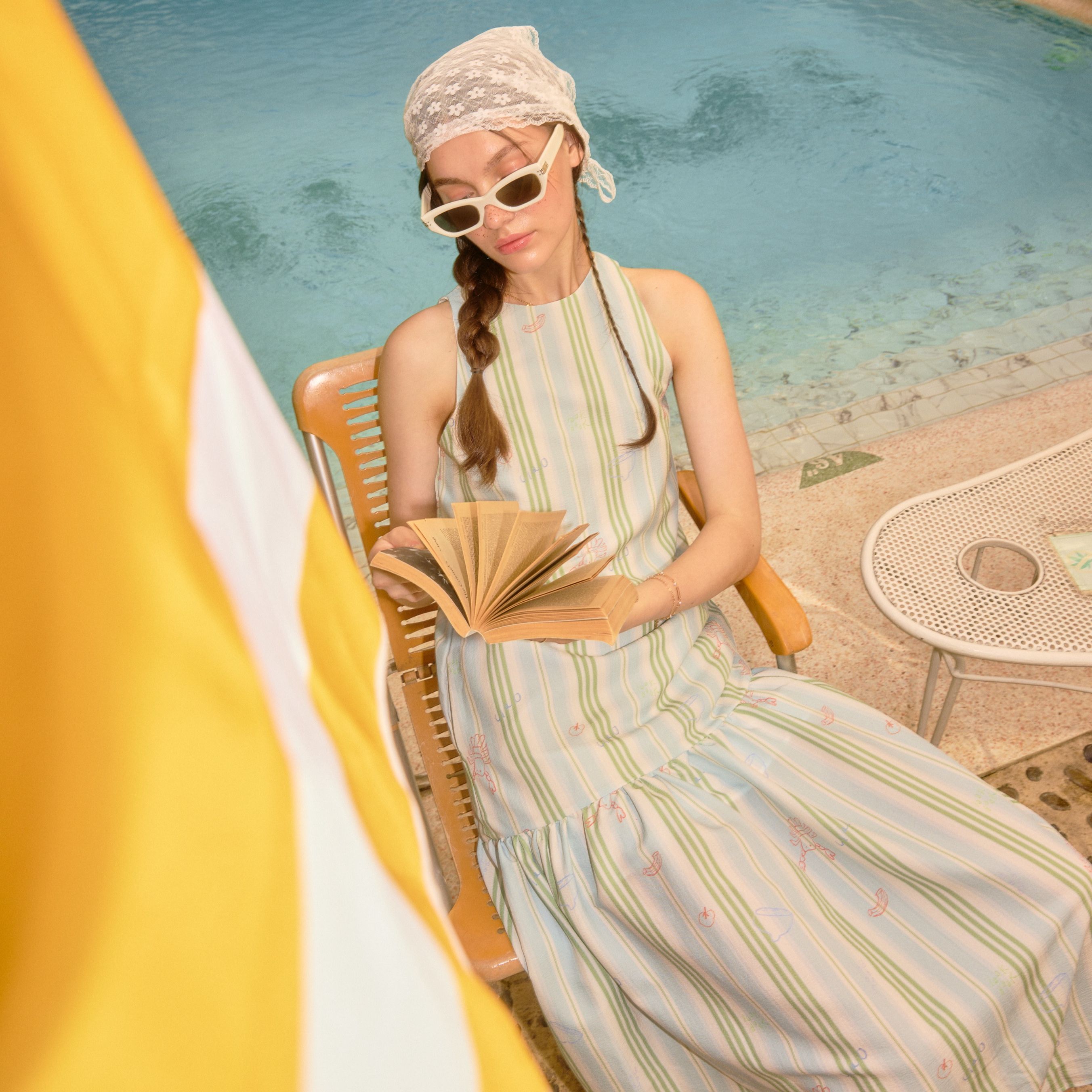 lookbookpetite charlie dress (adult) blue bowl ราคา 1,450 บาท*ส่งฟรี