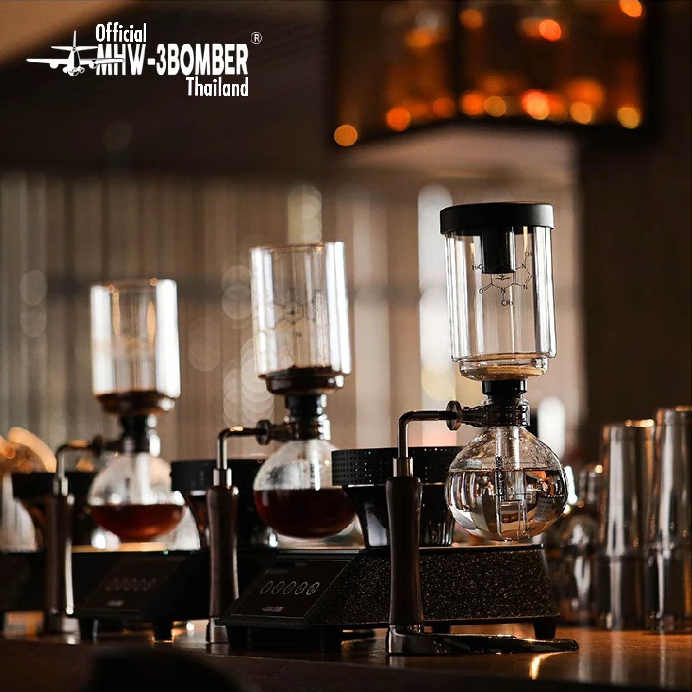 MHW-3BOMBER Syphon Coffee Brewer เครื่องชงกาแฟไซฟ่อน ราคา 1,950 บาท*ส่งฟรี