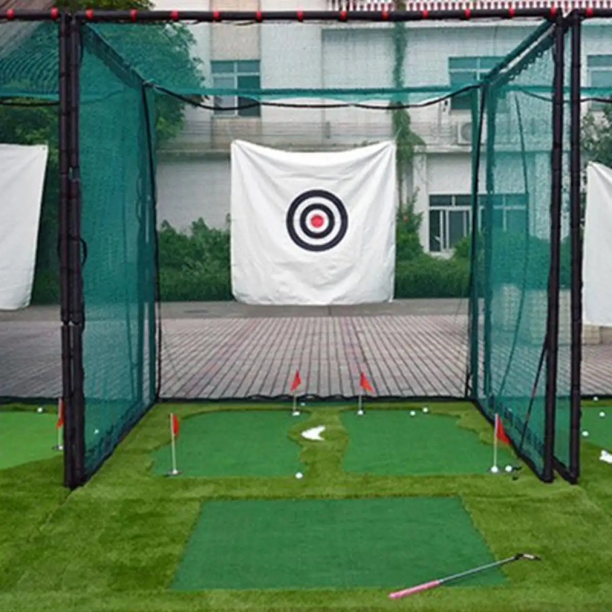 golf net target backstop