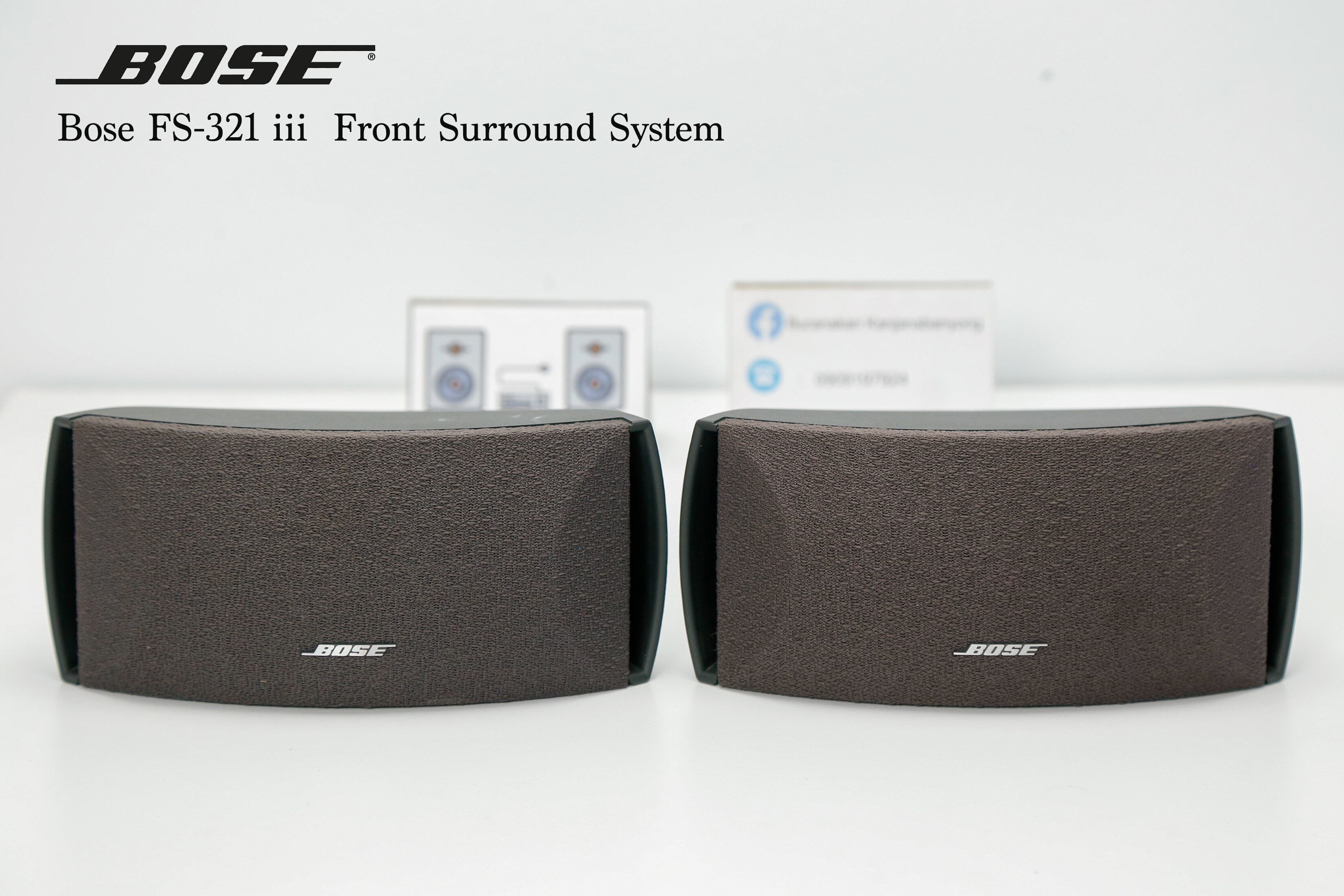 Bose cinemat,Bose FS321 II Front Surround System, ชุดลำโพง Bose