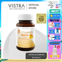 ภาพขนาดย่อของภาพหน้าปกสินค้าVISTRA B-COMPLEX PLUS Minerals - วิสทร้า บี คอมเพล็กซ์ พลัส มิเนอรัล (30 เม็ด) จากร้าน VISTRA บน Lazada