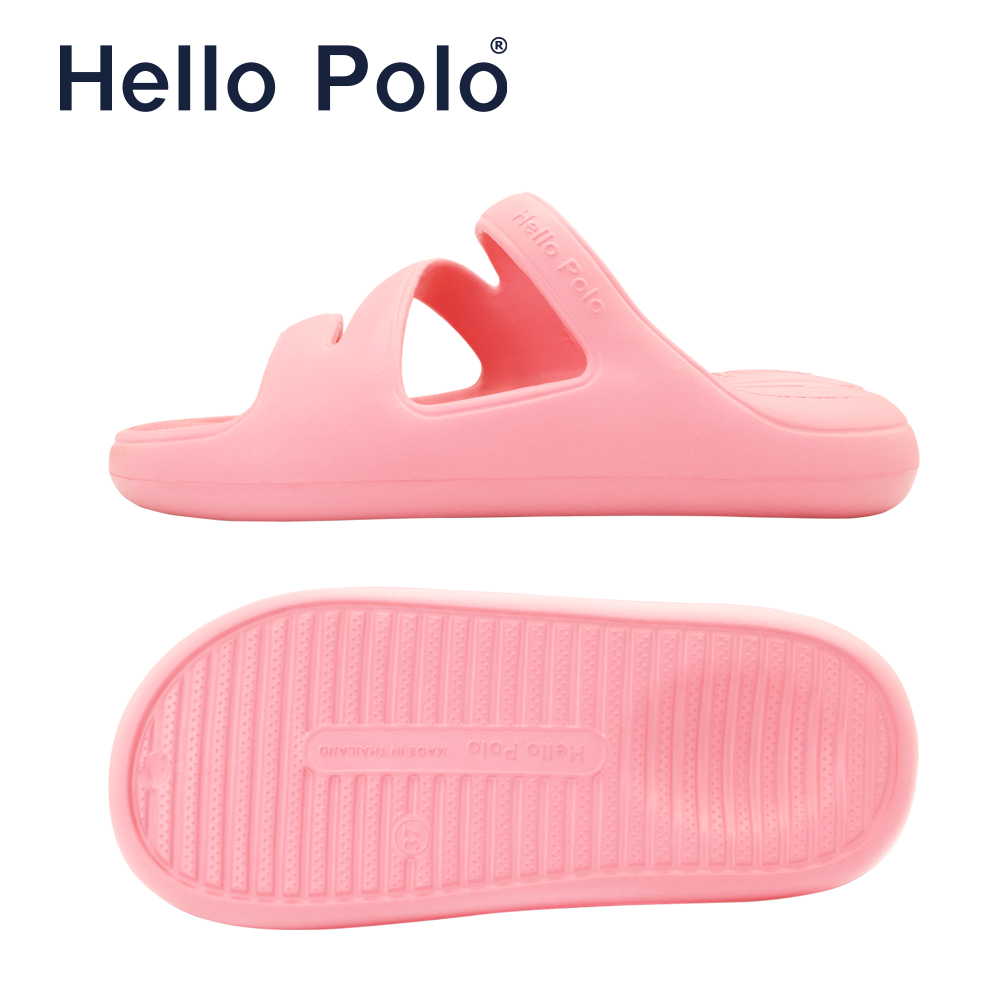 Hello polo cute cat paw pattern women sandals 4 cm thick heel pedal soft shoes slip on all occasions suitable for the season hp8016w ราคา 169 บาท*ส่งฟรี