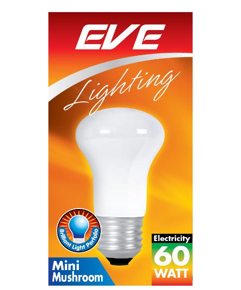 EVE หลอดไส้ มัสรูม 60วัตต์ E27