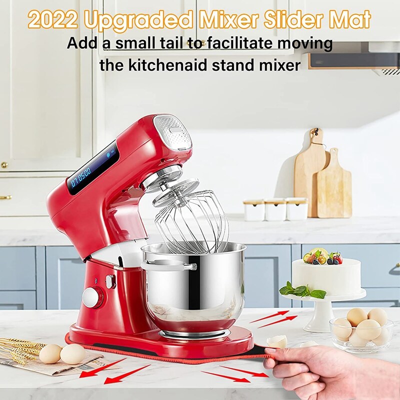 Mixer Slider Mat, KitchenAid Stand Mixer Mover, Appliance Slider with  KitchenAid 4.5-5 Qt Tilt-Head Stand Mixer, Appliance Glide Mats, Mixer  Sliding Mat, Kitchen Appliance Sliding Tray 