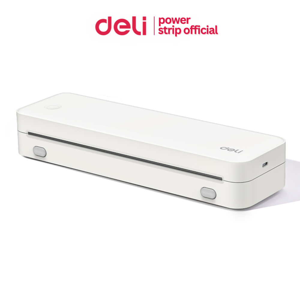 Deli Printer Thermal Printer Connects Via Bluetooth/Usb, Scans A4/2/3/4 Inches, 203Dpi, Type-C Port Printer ราคา 2,999 บาท*ส่งฟรี
