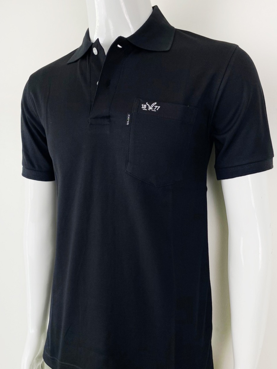 Men Polo shirt เสื้อโปโลชาย ยี่ห้อ Next-J2 ผ้าCool Dry-tech ใส่สบายระบายอากาศดี ไม่ต้องรีด