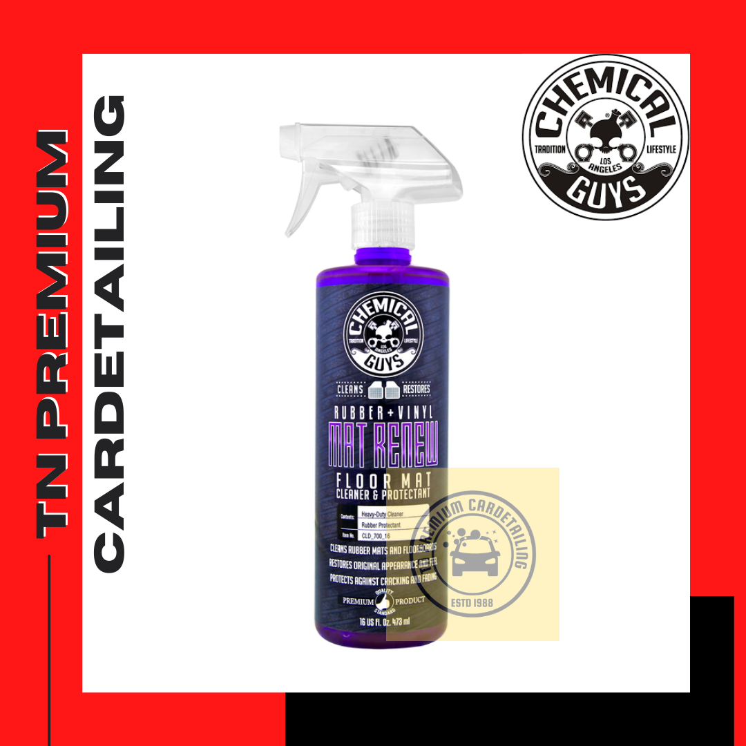 Chemical Guys CLD_700_16 Floor Mat Cleaner and Protectant (Rubber + Vinyl), 16 fl. oz
