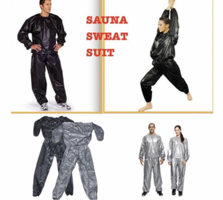 Sauna Suite ชุดซาวน่า รีดเหงื่อ ลดน้ำหนัก สีดำ (S,M,L,XL,XXL)