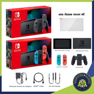 สินค้า เครื่อง Nintendo Switch รุ่นแบตอึด Gen 2 (Gen2)(Nintendo Switch Console)(เครื่อง Switch สีเทา)(เครื่อง Switch สีนีออน)(เครื่อง Nintendo Switch Neon)(เครื่อง Nintendo Switch Gray)