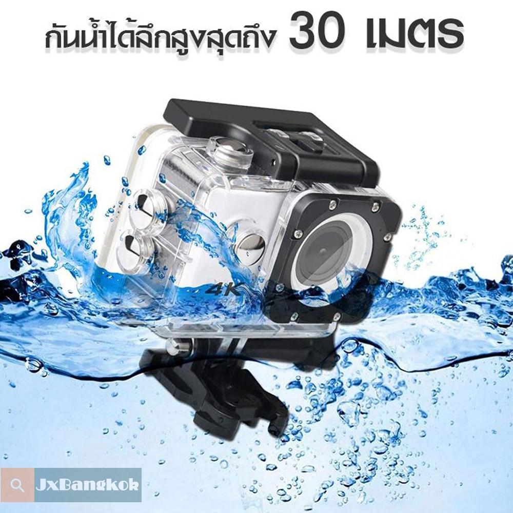 รูปภาพเพิ่มเติมของ ขายดีสุด กล้องกันน้ำ ถ่ายใต้น้ำ กล้องกลางแจ้ง กล้อง Action Camera 4K กล้องติดหมวกกันน็อค