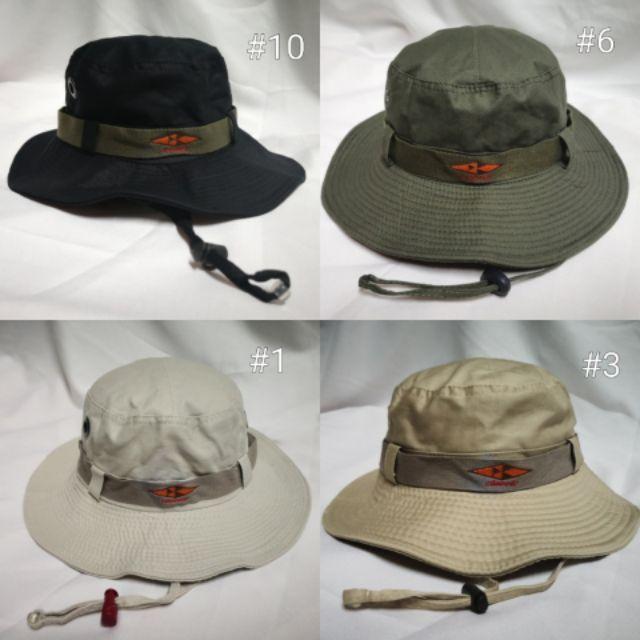 หมวกเดินป่า​ หมวกบักเก็ต เดินป่ามีสาย(Bucket hat)