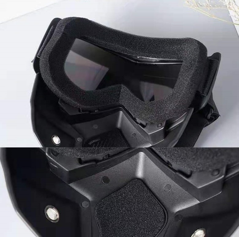 ข้อมูลเกี่ยวกับ ผู้ชาย &amp; MOTO(ในสต็อก) วินเทจแว่นตาป้องกันใบหน้าสำหรับ H Arley-D Avidson รถจักรยานยนต์อุปกรณ์มอเตอร์ไซค์แว่นตาอุปกรณ์081301
