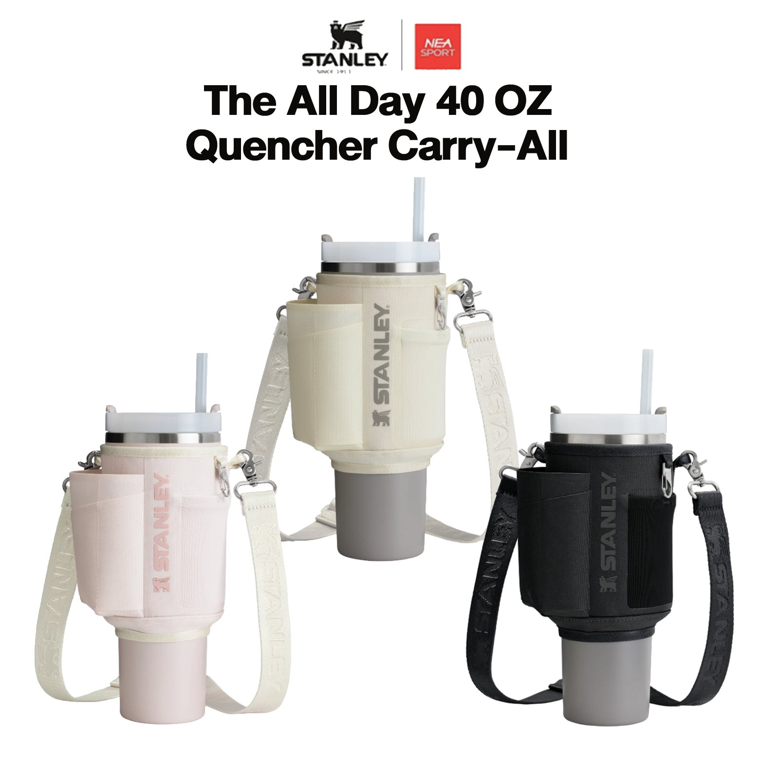 Stanley กระเป๋าใส่แก้ว รุ่นThe All Day 40 OZ Quencher Carry-All ราคา 1,725 บาท*ส่งฟรี