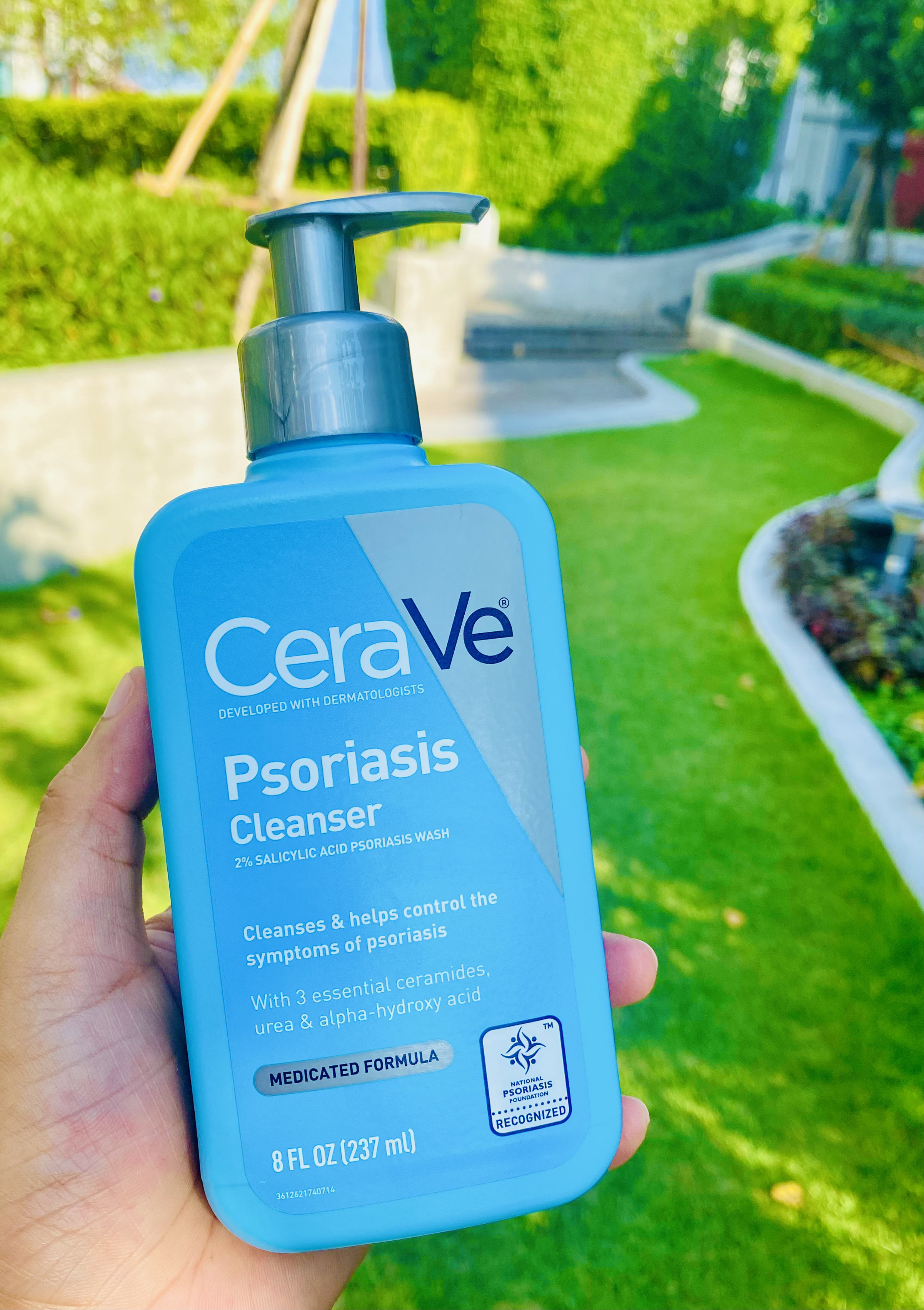 Cerave Facial Cleansing Product for Psoriasis, Cerave Psoriasis Cleanser 237 ml ราคา 1,300 บาท*ส่งฟรี