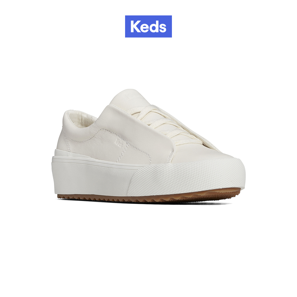 Keds Lace-Up Sneakers, Remi Leather Model, White (Wh68211) ราคา 3,250 บาท*ส่งฟรี