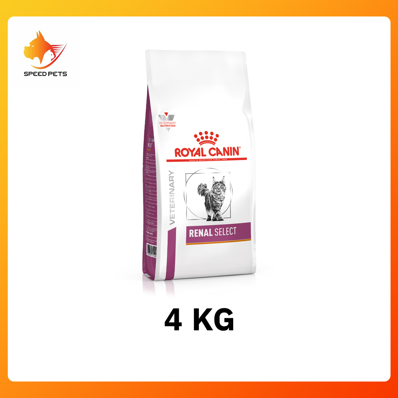 (ส่งฟรี) Royal Canin Renal Select cat food chronic kidney disease โรยัล คานิน อาหารแมว ซีเล็ค โรคไต แบบเม็ด สอดไส้ ขนาด 400g - 4kg ราคา 333 บาท*ส่งฟรี