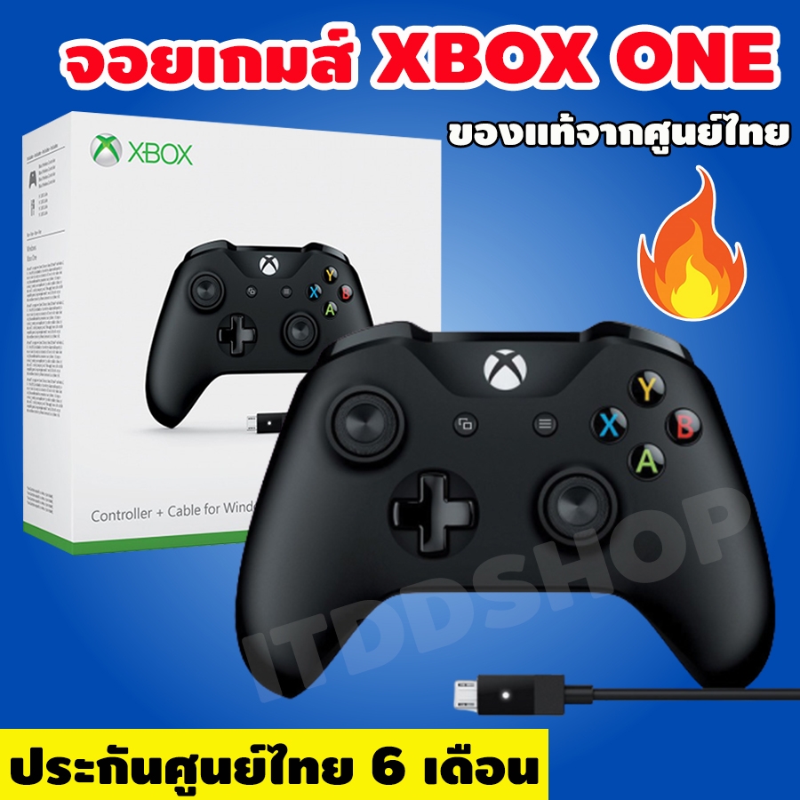 ภาพประกอบของ จอยเกม Microsoft Controller Analog XBOX ONE 4N6-00003 รับประกันศูนย์ไทย 6เดือน เกมคอนโทรลเลอร์ game joy จอยสติ๊ก joystick xbox จอยxbox