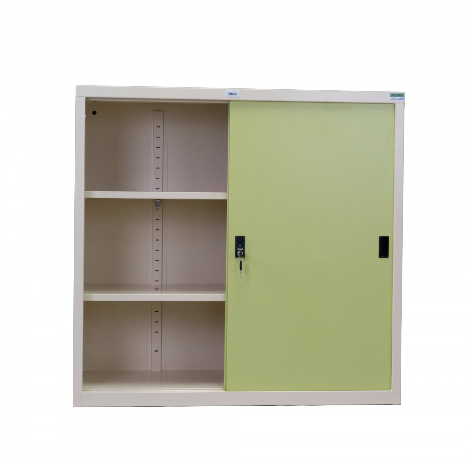 Global House ATMOS ตู้เหล็กเก็บเอกสาร บานทึบ 2 ชั้น 91.4x40.6x87.8 ซม. สีเขียว รับประกันของเเท้ ราคา 3,690 บาท*ส่งฟรี