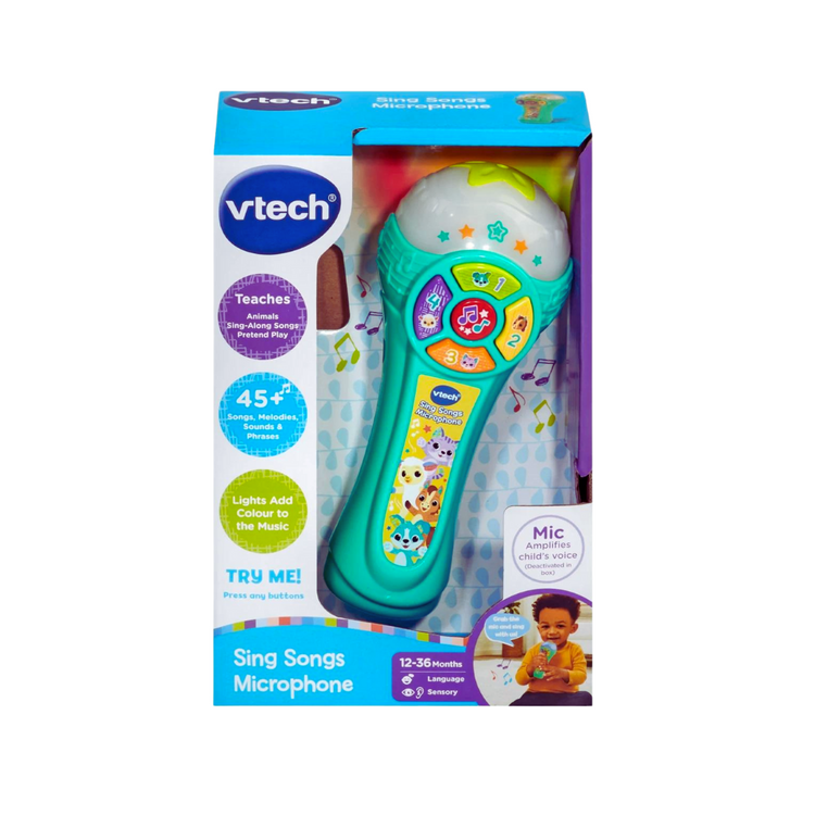 VTECH SING SONGS MICROPHONE ของเล่นเสริมพัฒนาการ ของเล่นไมโครโฟน ราคา 1,116 บาท*ส่งฟรี