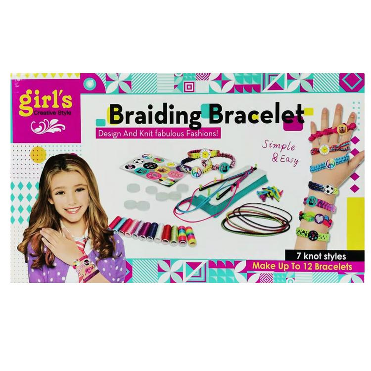 Friendship Bracelet Making Kit for Girls, DIY Craft Kits Toys, Jewelry  Maker