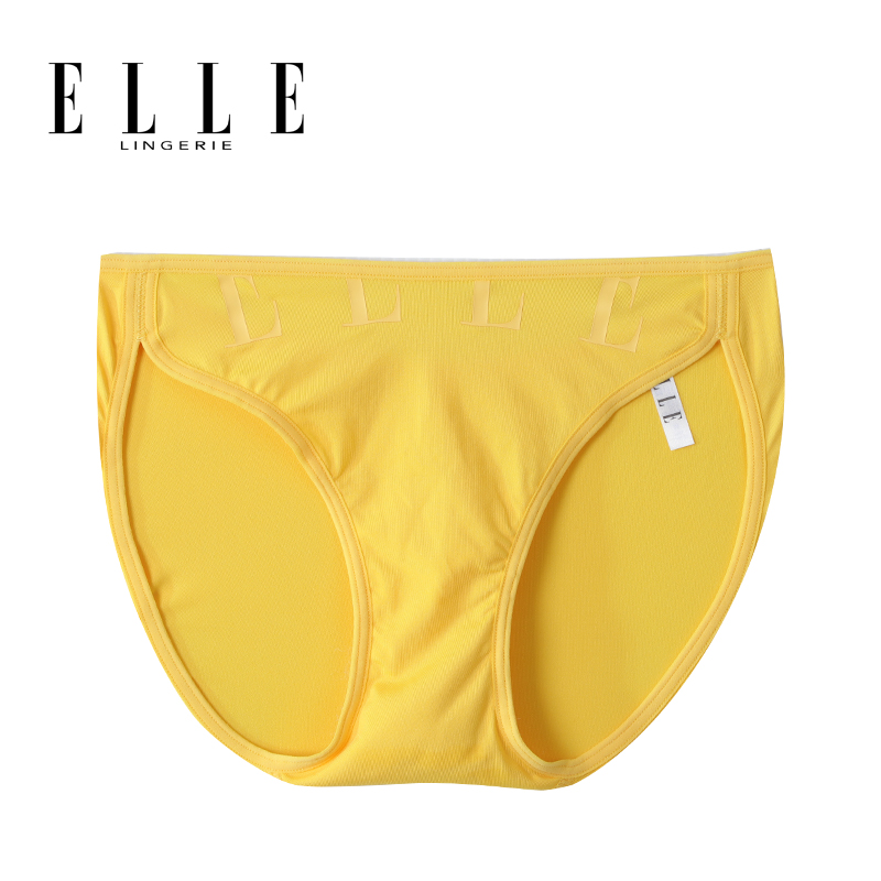 ELLE Lingerie Bikini Lowrise กางเกงในรูปแบบ Bikini พิมพ์โลโก้ ELLE - LU6702