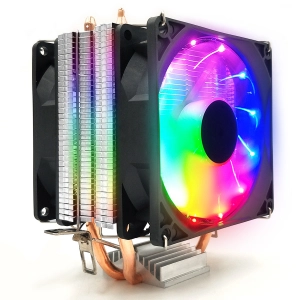 ภาพหน้าปกสินค้า【กรุงเทพจัดส่งที่รวดเร็ว】color กรณี RGB วงกลมระบายความร้อน 2 แหวน cpu led พัดลม 120 มิลลิเมตร 12 เซนติเมตร RGB LED แหวนสำหรับคอมพิวเตอร์เมนบอร์ดคูลเลอร์น้ำหม้อน้ำเย็น ความเร็ว 1200 ที่เกี่ยวข้อง