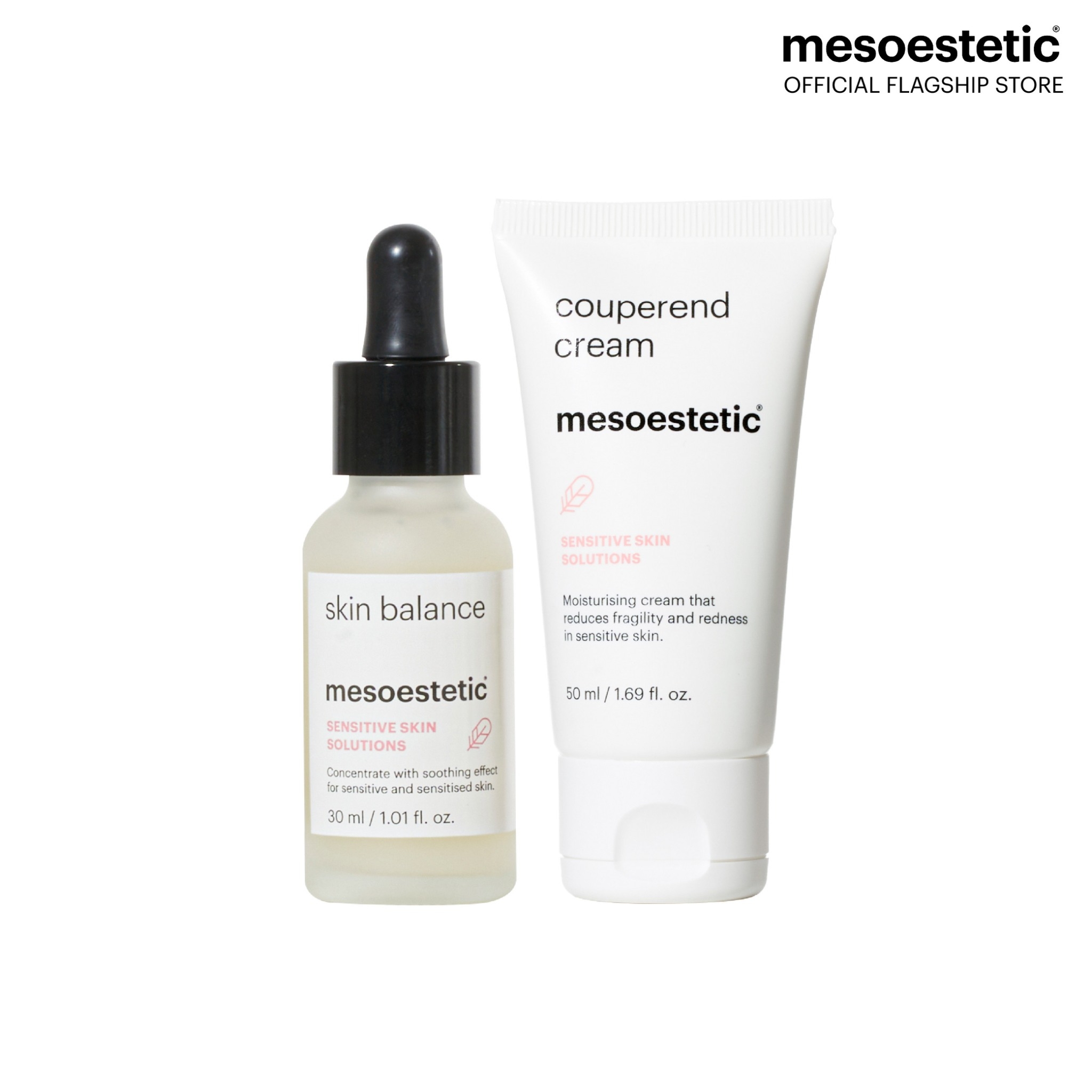 skin balance 30 ml + couperend cream 50 ml - ฟื้นบำรุงผิวที่แพ้ง่าย ผิวอ่อนแอ บอบบาง ที่มีอาการแดง อักเสบ ราคา 5,290 บาท*ส่งฟรี