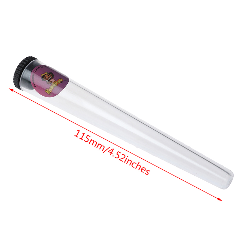 tlrcrz King Size Plastic Stash Doob Tube Joint Cone Holder Tubes Pre-Roll