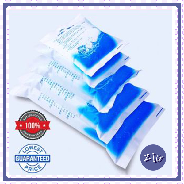 ZIGSHOP - 10 PACK ถุงเก็บความเย็นแบบใส่น้ำ ice pack ice gel  ไอซ์แพค เจลเย็น น้ำแข็ง เจลเก็บความเย็น Ice gel ไอซ์เจล แช่นม