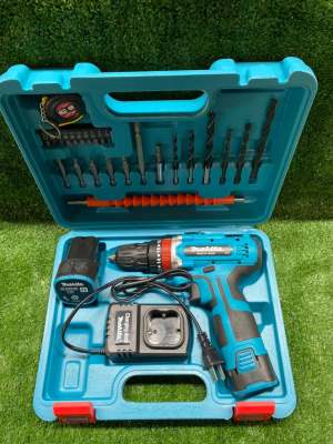 ดูภาพ สว่านแบต สว่านไร้สาย Makita 48v (กระแทกได้) พร้อมกระเป๋าทั้งชุด เพิ่มเติม สว่านแบต สว่านไร้สาย Makita 48v (กระแทกได้) พร้อมกระเป๋าทั้งชุด