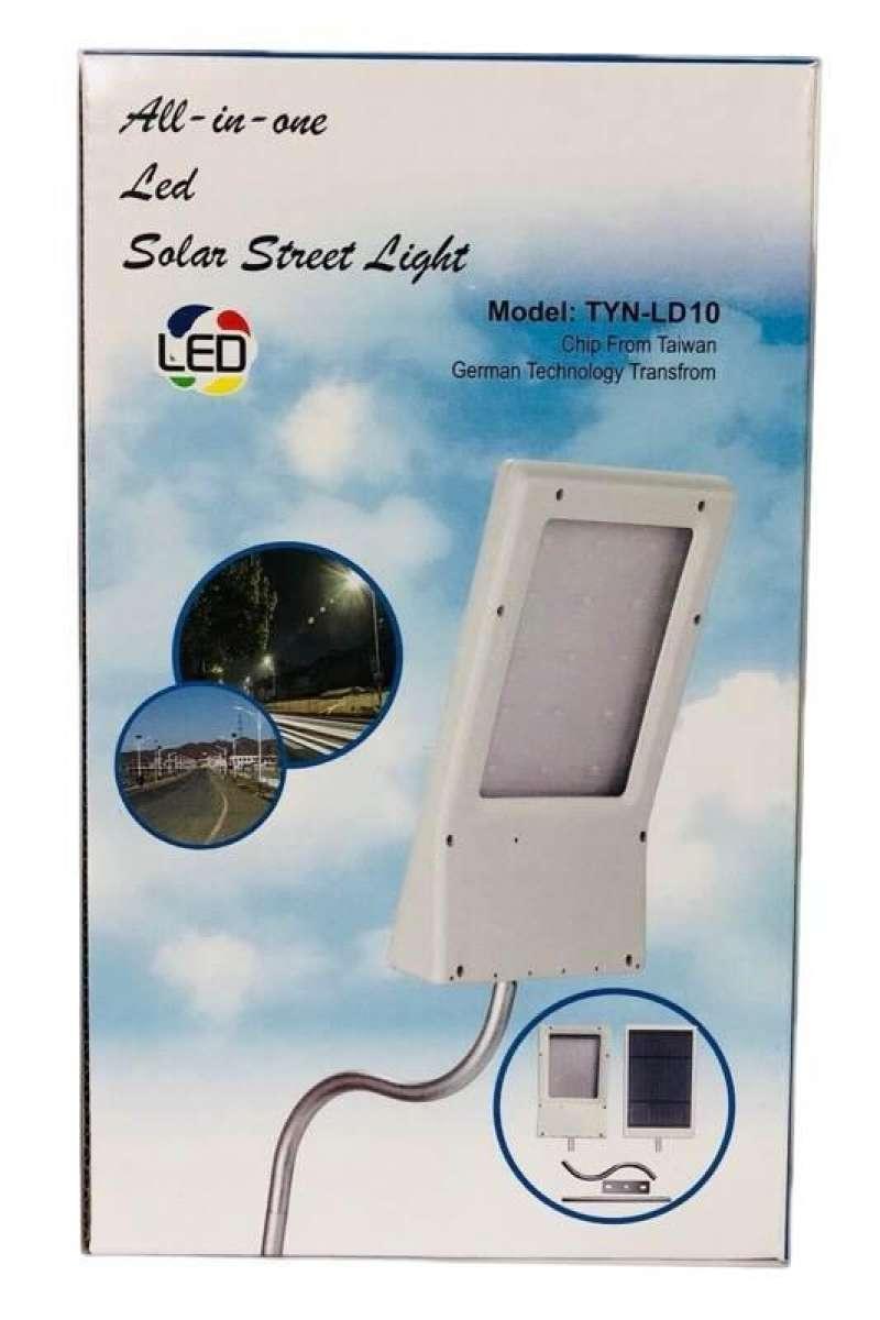 โคมไฟถนน Solar Street Light All in one Led Solar OTOKO TYN-LD10-10W โซล่าเซล Solar Cell พร้อมขาแบบงอติดผนัง ติดตั้งง่าย ขาย โคมไฟถนน Solar Street Light All in one Led Solar OTOKO TYN-LD10-10W โซล่าเซล Solar Cell พร้อมขาแบบงอติดผนัง ติดตั้งง่าย